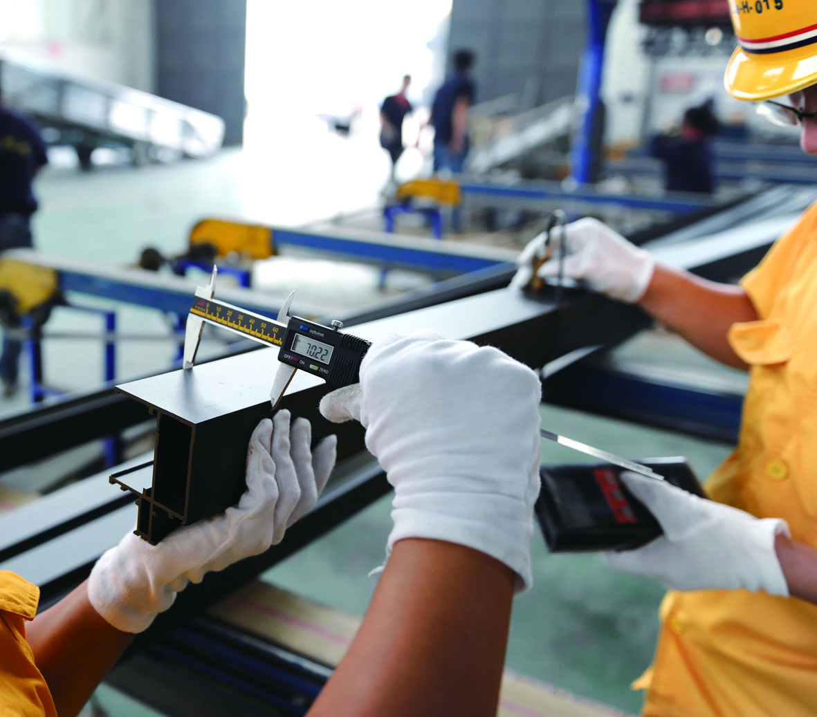 Quality  inspection in production process